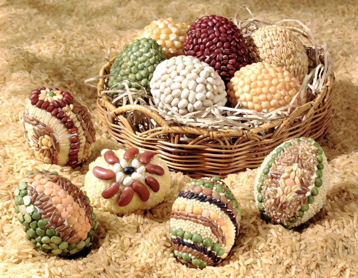 Красивые пасхальные яйца