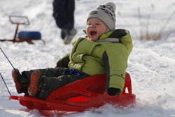 И уносят меня в звенящую снежную даль&hellip;