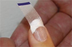 Обертывание ногтей для укрепления1