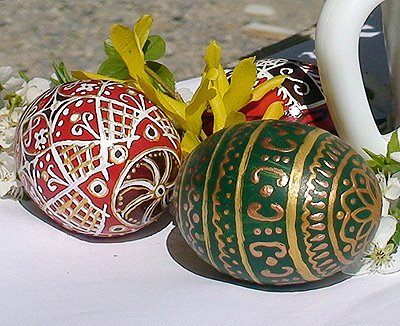 пасха яйца росп