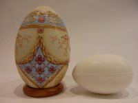 мыло яйцо с декупаж