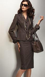 Костюм коричневый