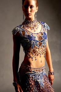 Платье из бисера Платье из бисера