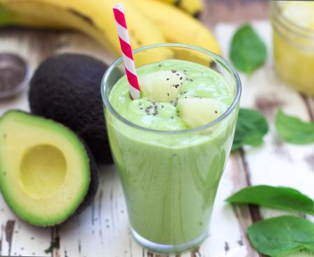 Полезные коктейли с авокадо
