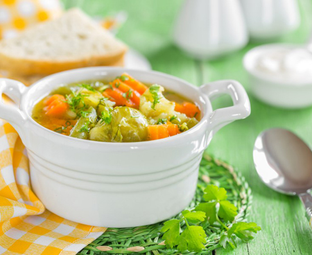 Новые версии супа « похудения» 