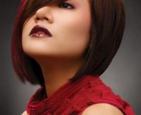 Модная челка