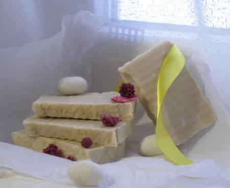 Шелковое мыло горячим способом3